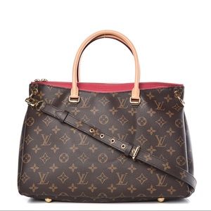 EUC LOUIS VUITTON MINI PALLAS DAHLIA HANDBAG